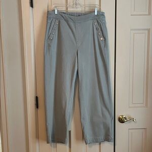 Chico's Wide Leg Cropped Pants